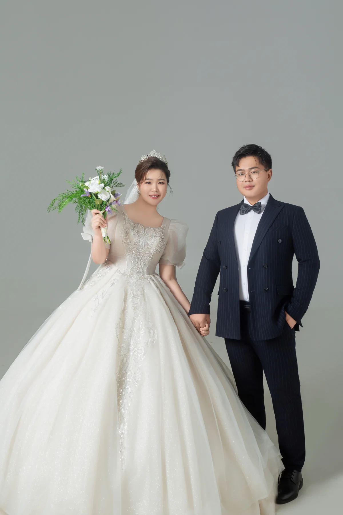 张龙庆与赵容萱婚纱照