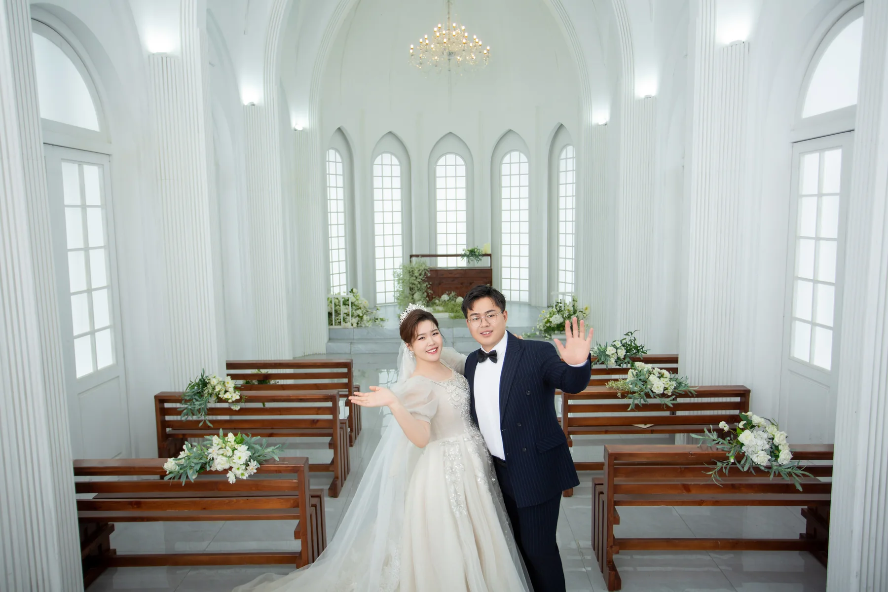 教堂婚纱照